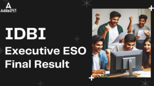 IDBI Executive ESO Final Result