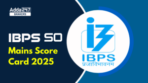 IBPS SO Mains Score Card 2025