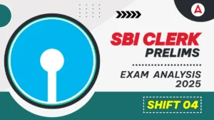 SBI Clerk Exam Analysis 2025, 4 Shift 22 February