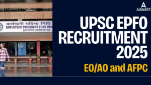 UPSC EPFO Recruitment 2025