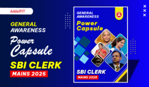 GA CAPSULE for SBI CLERK MAINS 2025