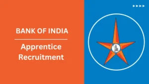 Bank of India Apprentice Recruitment 2025