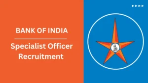 Bank of India SO Recruitment 2025