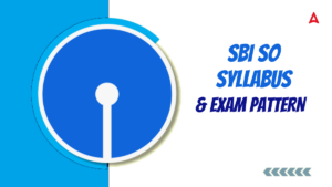 SBI SO Syllabus